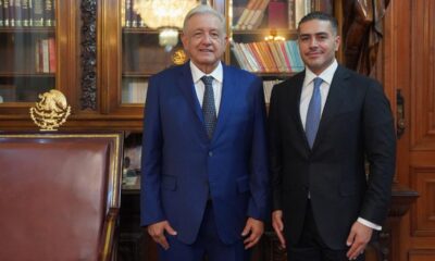 Andrés Manuel López Obrador sostuvo un encuentro privado con Omar García Harfuch, próximo secretario de Seguridad y Protección Ciudadana en el Gabinete de la presidenta electa Claudia Sheinbaum